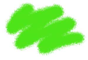 Краска акриловая Акриловая краска ярко-зеленая