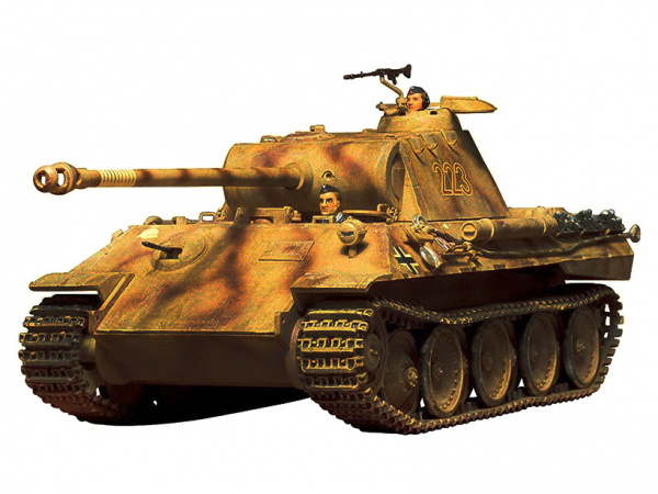Модель - Пантера Panther (Sd.kfz.171) Ausf.А с 75. 