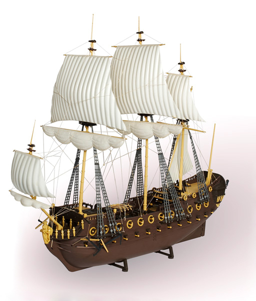 Модель - Русский линейный корабль XVIII века «Гото Предестинация». 