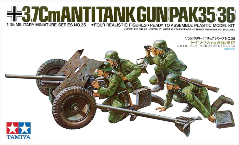 Ger. 37mm Anti-tank Gun Kit
