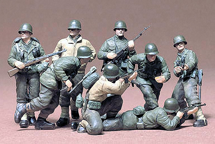 Модель - Американские пехотинцы. 