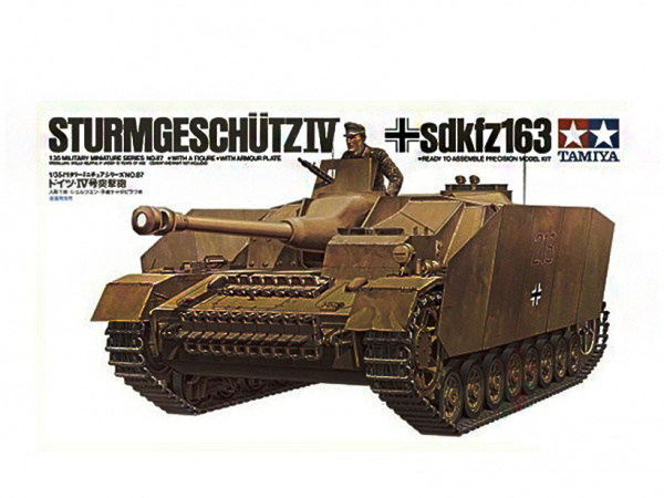 Модель - Немецкая САУ Sturmgeschutz IV Sd.Kfz.163. (1:35)