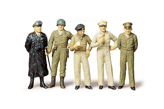 Famous Generals Kit: Patton, Eisenhower, Macarthur, Montgome