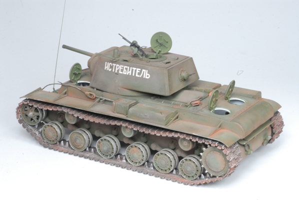 Модель - Советский танк КВ-1 образца 1940 года.. 