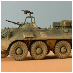 BTR-70 APC (Afgan version). 