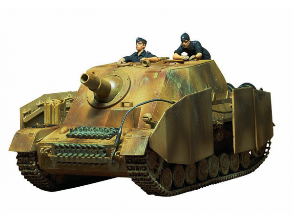 Модель - Немецкая самоходная гаубица Sturmpanzer IV Brummbar. 
