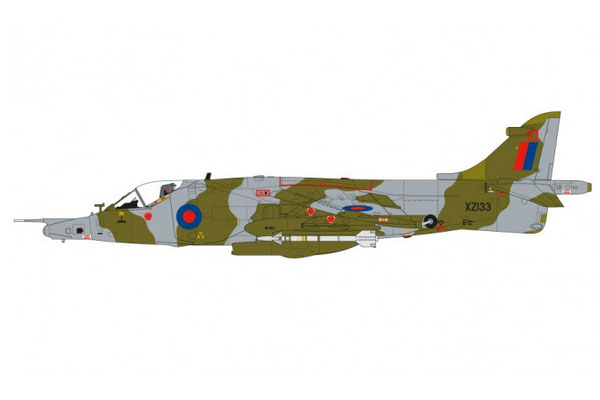 Модель - Харриер GR3 - Hawker Siddeley Harrier GR3. 
