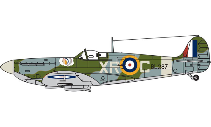 Supermarine Spitfire MkVb. 