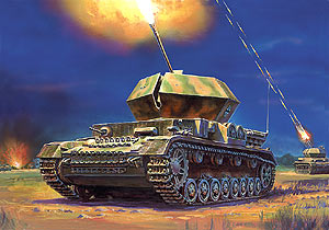 Модель - Немецкий зенитный танк Т – IV «Оствинд»