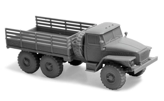 Настольная игра - Советский армейский грузовик "Урал" 4320. 