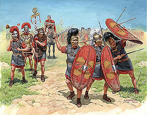 Римская пехота II-I вв. до н.э.