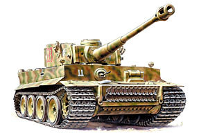 Модель - Немецкий тяжёлый танк Т -VI Тигр