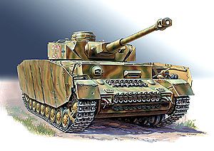 Немецкий средний танк   T-IV H.