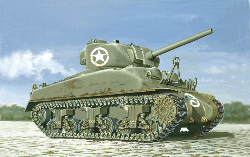 Модель - Танк М4 Sherman