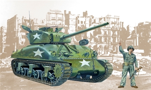 Модель - ТАНК M4A1 SHERMAN