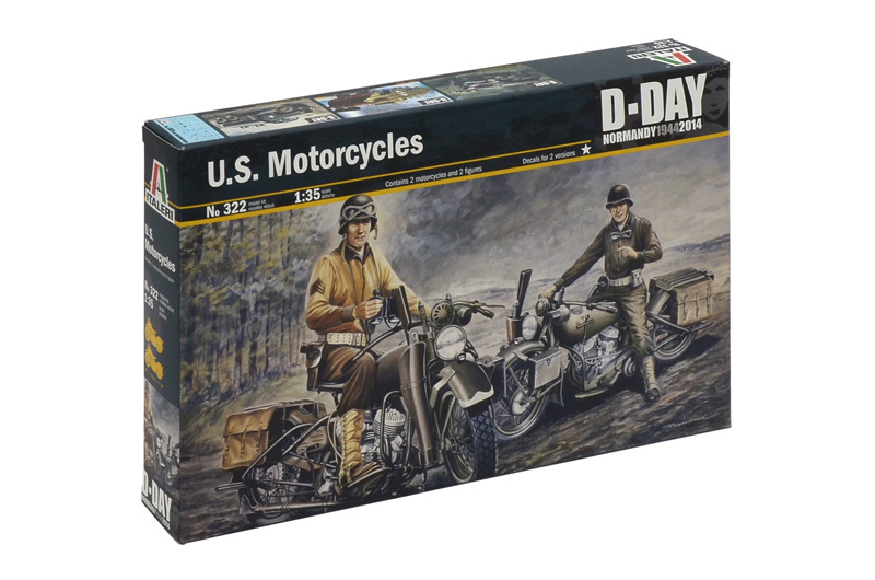 Модель - Американские мотоциклы WWII