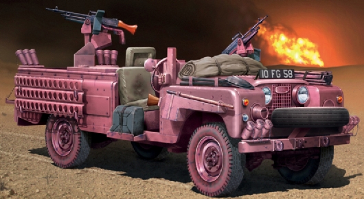 Модель - Машина разведки &quot;Pink Panther&quot;