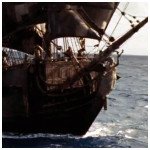 Модель - Чёрная жемчужина - Черная жемчужина - корабль Джека Воробья. 