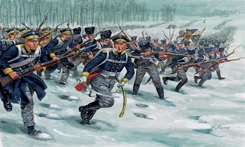 Модель - Солдатики Prussian Infantry