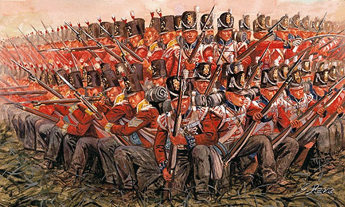 Модель - НАПОЛЕОНИКА: Британская пехота 1815