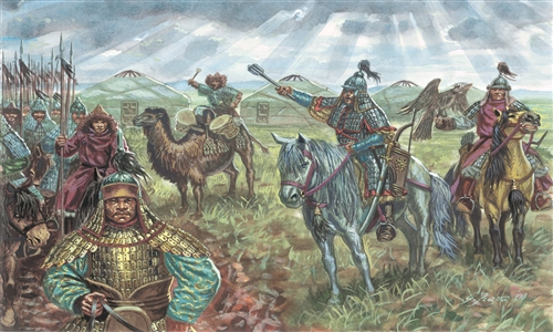 Модель - Монгольская кавалерия