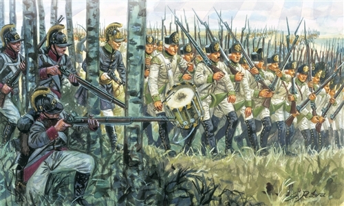 Модель - Австрийская пехота 1798-1805
