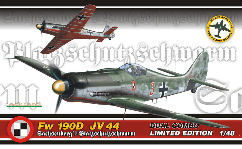 Модель - Самолеты Fw 190D JV 44  Dual Combo (Limited edition)