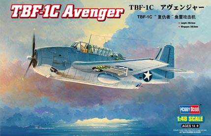  Модель Самолет  TBF-1C Avenger