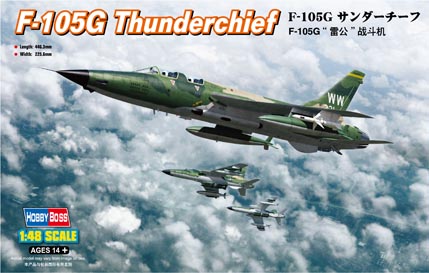 Модель - Самолет F-105G Thunderchief