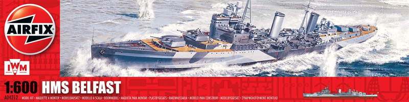 Модель - КОРАБЛЬ HMS BELFAST