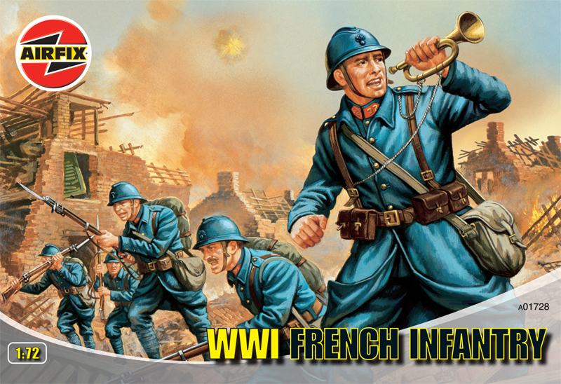 Модель - Французская пехота второй мировой войны