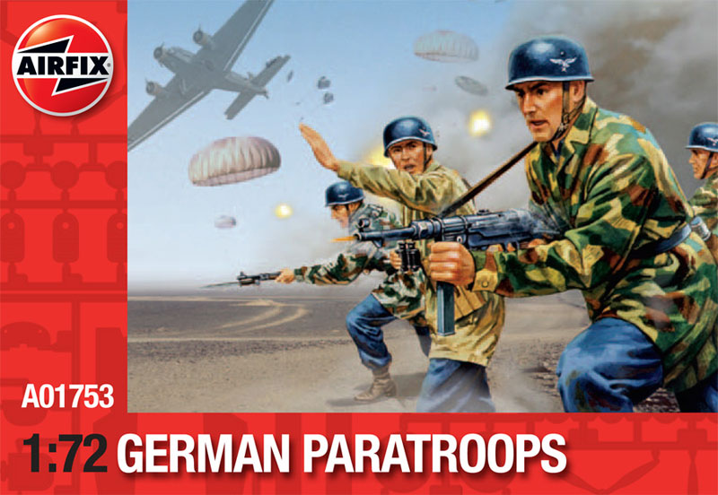 Модель - Немецкие парашютисты
