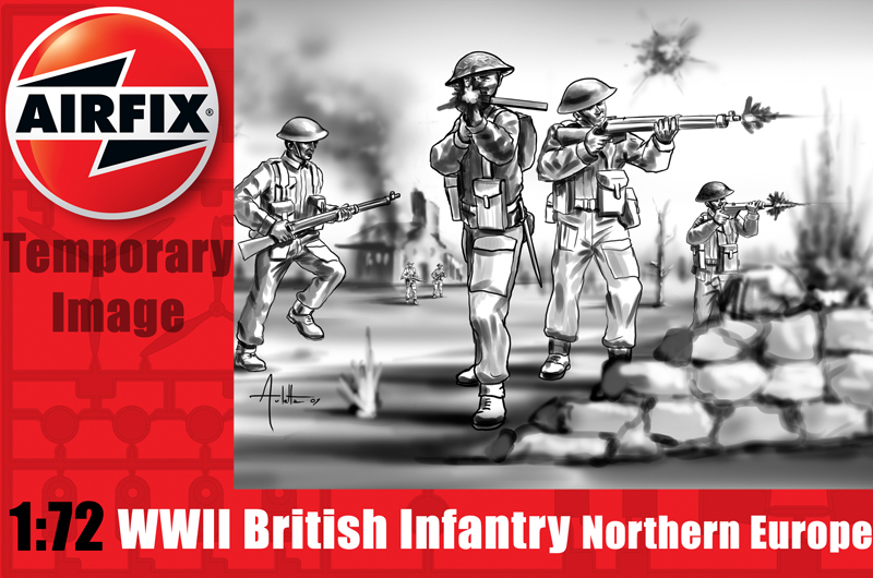 Модель - Британская пехота WWII