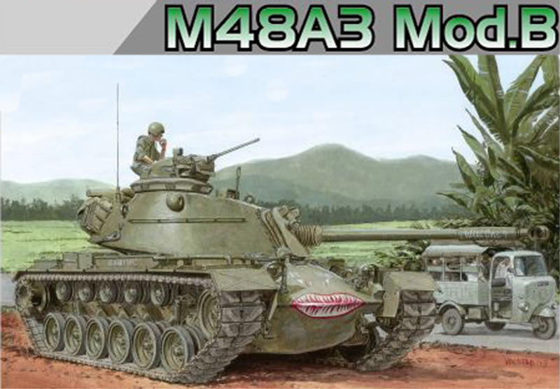 Модель - Танк  M48A3 MOD.B