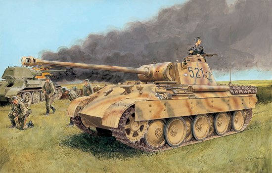 Модель - ТАНК  Sd.Kfz. 171 PANTHER Ausf.D