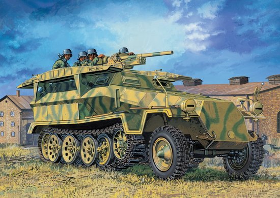 Бронетранспортер Sd.Kfz.251/10 Ausf.D 3.7cm PAK