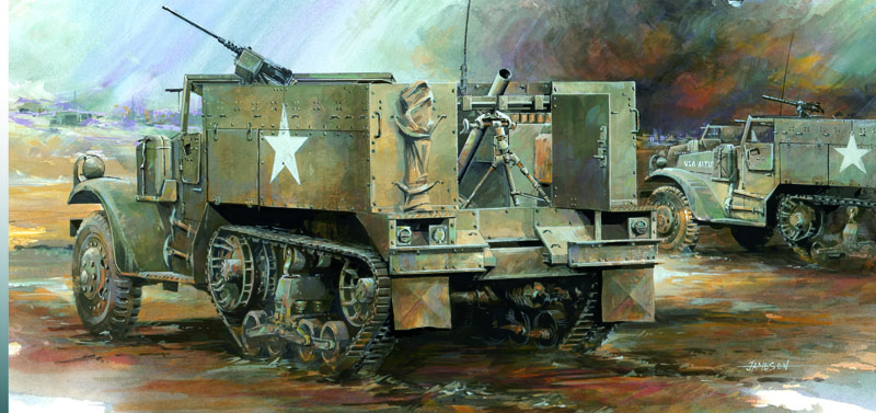 Модель - Бронетранспортер M4 81mm Motar Carrier