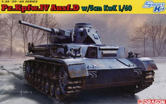 1/35 ТАНК Pz.Kpfw.lV Ausf.D w/5cm L/60