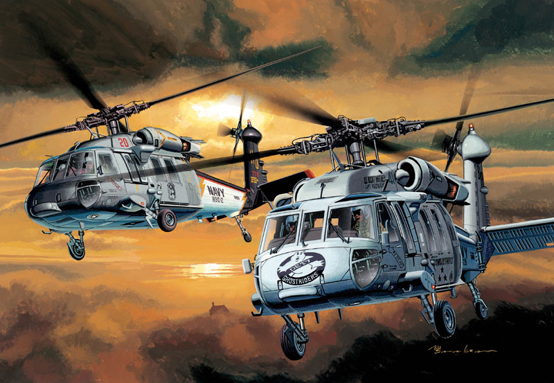 Вертолет U.S. NAVY MH-60S NIGHTHAWK