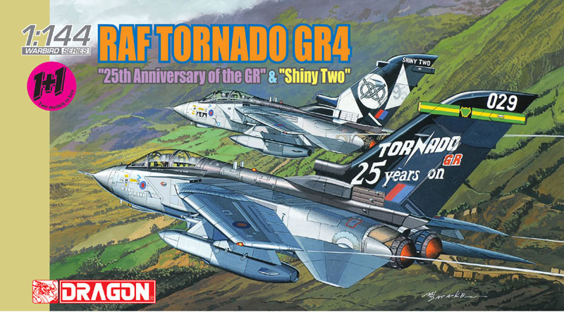 Модель - Самолет RAF TORNADO GR.4 &quot;25th ANNIVERSARY OF THE GR&quot; &amp; &quot;SHI