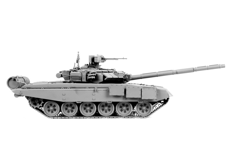 Russian main battle tank T-90. 