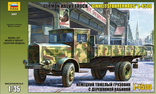 German Heavy Truck &quot;EINHEITSFAHRERHAUS&quot; L-4500&quot;