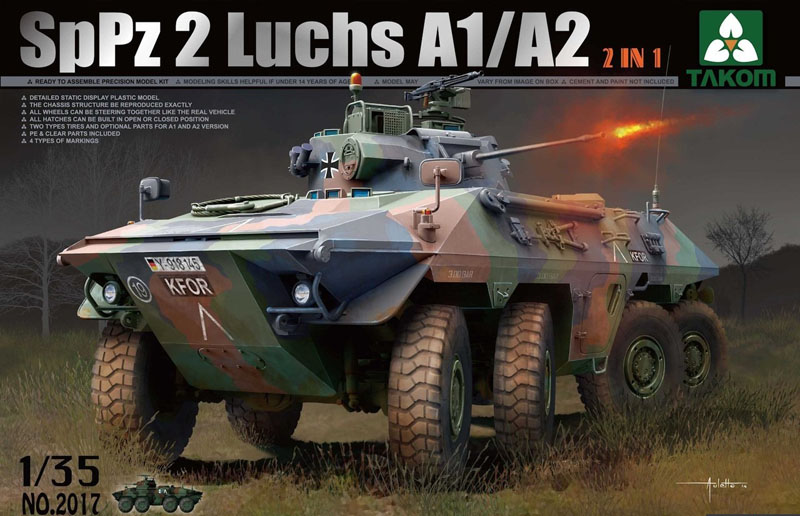 German SPPZ 2 LUCHS A1/A2 (2 in 1)