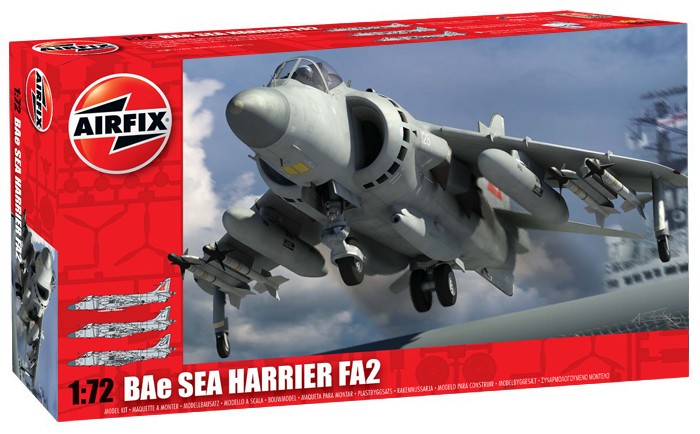 Модель - Харриер FA2 - FRS 1 BAe Sea Harrier FA2