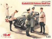 Kadett K38 Saloon Staff Car with German Road Police
