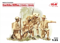 Gurkha Rifles (1944), (4 figures)