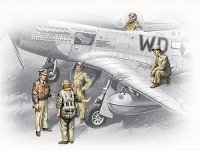 Модель - Пилоты и техники ВВС США (1941-1945)
