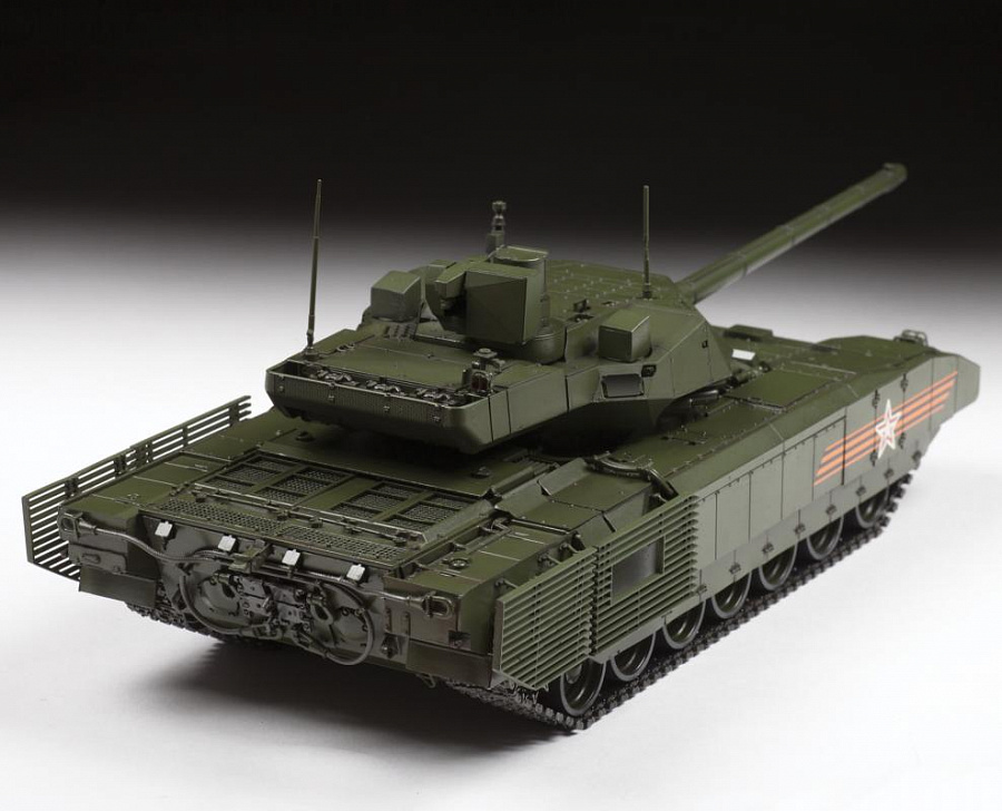Модель - Т-14 Армата Российский омновной танк нового поколения. 