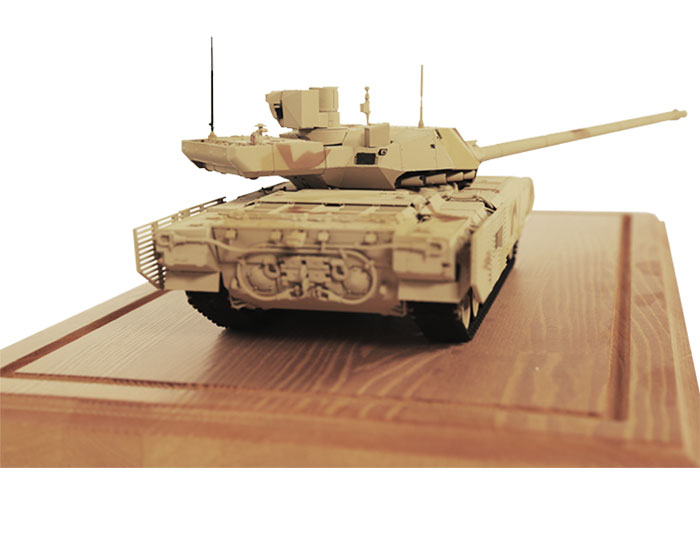 Модель-копия - Масштабная модель танка АРМАТА Т-14 (1:35). 