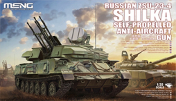 Meng 1/35 RUSSIAN ZSU-23-4 SHILKA SELF-PROPELLED ANTI-AIRCRA